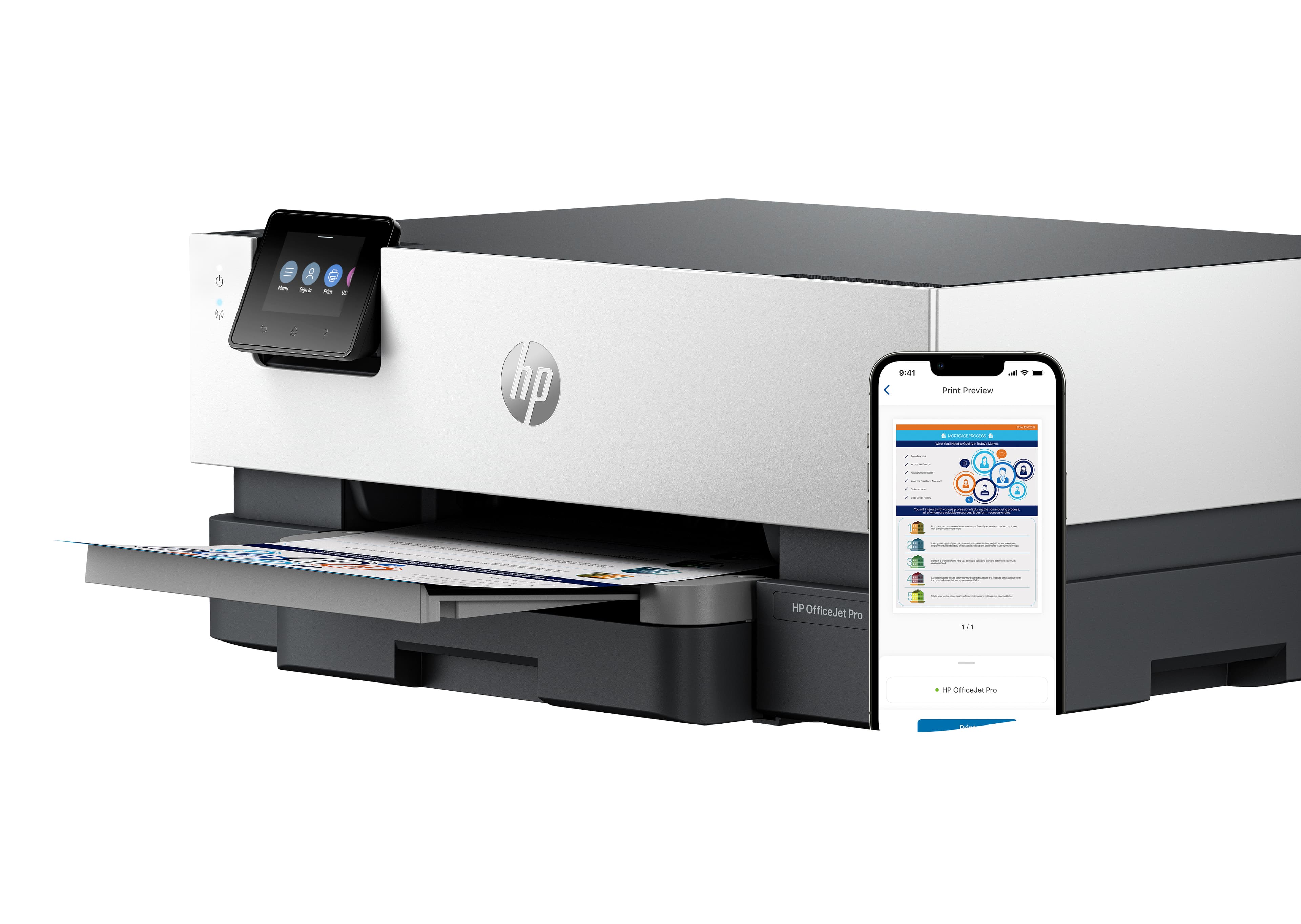OfficeJet Pro 9110b Printer — foto 13 van 13