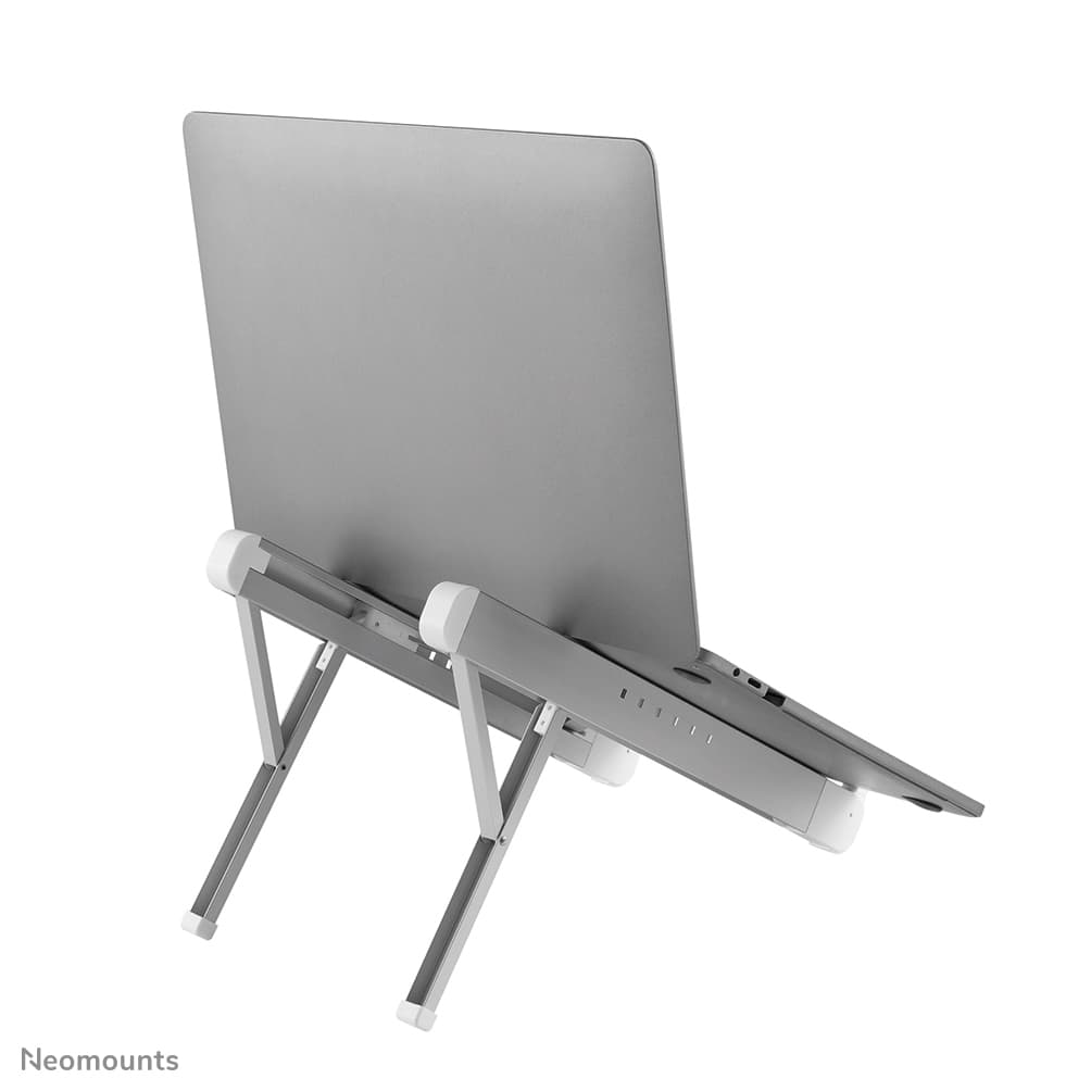 Support Ordinateur Portable - 11-17 Pouces - Jusqu'à 5 kg - 6 Positions de Hauteur - Pliant - Compact - Universel - Argent — photo 3 sur 18