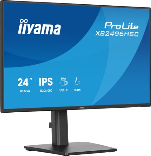 ProLite 24 inch - Full HD IPS LED Monitor - 1920x1080 - HAS / Pivot