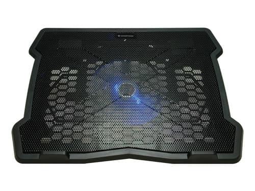 Pare-chocs de refroidissement pour ordinateur portable 1 ventilateur