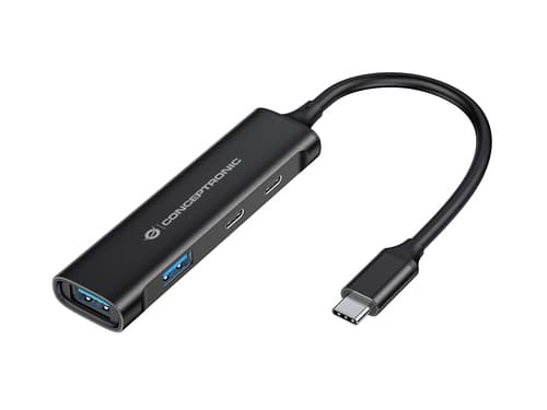Hub USB 3.0 4 ports avec 2 ports USB-C & 2 ports USB-A