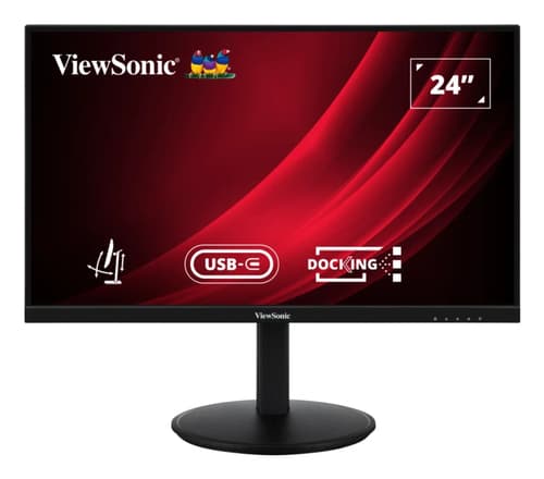 LED monitor VG2409U-2 24INCH FUll HD, 300 nits, resp 5ms, incl 2x2,5W speakers 100Hz USB-C 65W power DaisyChain (docking monitor)