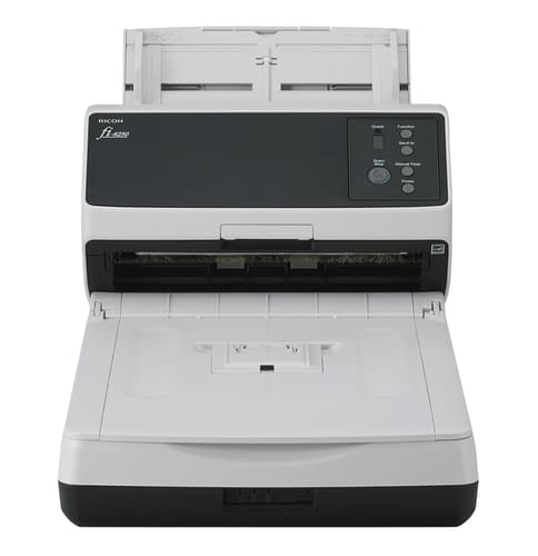 FI-8250: Duplex - A4 - ADF 100 + A4 flatbed - 50 ppm - USB 3.2/LAN
