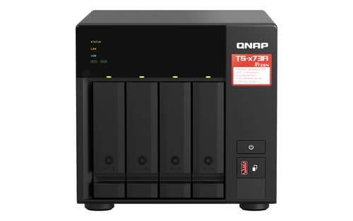 AMD Ryzen Embedded V1500B 2.2GHz NAS Tower - 8GB SO-DIMM DDR4 (1 x 8 GB) - 5GB Flash - Black