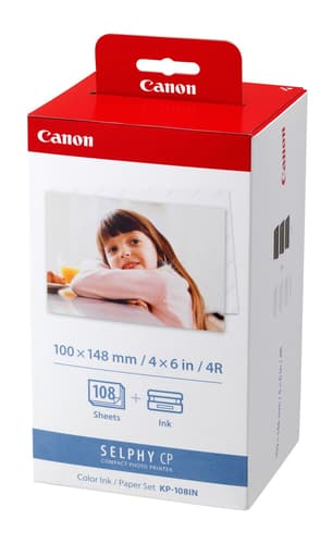 Canon KP-108IN Photo Paper with Cyan, Magenta, Yellow