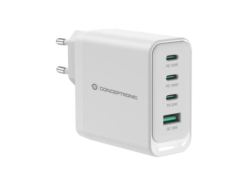 4-Port 100W GaN USB PD Charger
