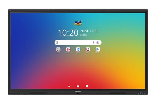 ViewBoard 41 serie touchscreen 98INCH UHD, Android 16 EDLA, IR 450 nits, 2x20W + sub 15W + 8 array mic, 3 x USB-C 8/128GB, 8-core C