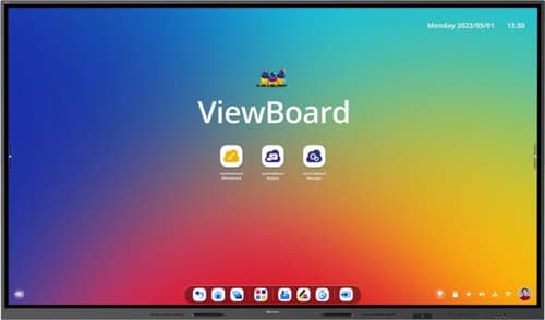 ViewBoard touchscreen 110INCH 4K (3840X2160) 16:9, Android 13.0, IR 450 nits, USB-C, 2x15W + sub 20W + array mic 8/128GB
