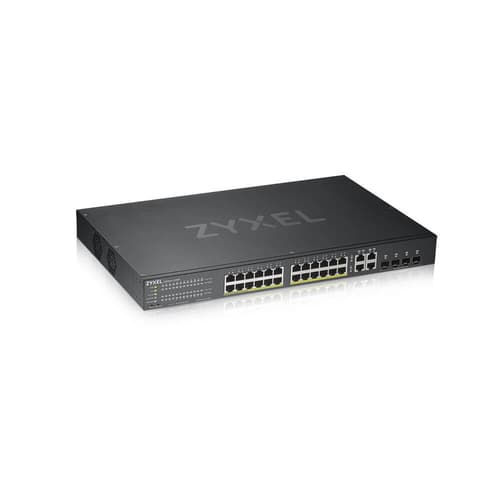 24-Port Gigabit Smart Managed PoE+-Switch - 375 W - NebulaFlex Cloud