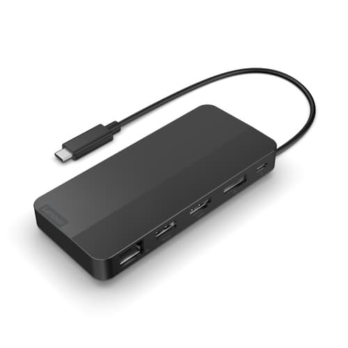 USB-C Dual Display Travel Dock (w/ adapter)