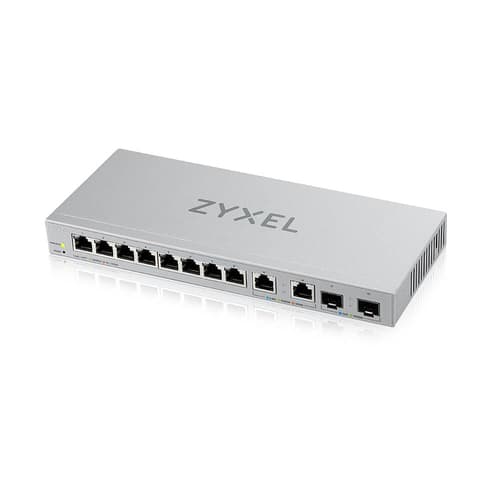 12-ports Web-Managed Multi-Gigabit Switch