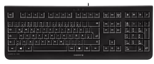 KC 1000 - Keyboard - Corded - Swiss QWERTZ - Black