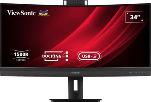 LED monitor VG3457CV 34 inch curved 2K - 21:9 350 nits -  resp 5ms - incl 2x5W speakers + webcam 5Mp - USB-C