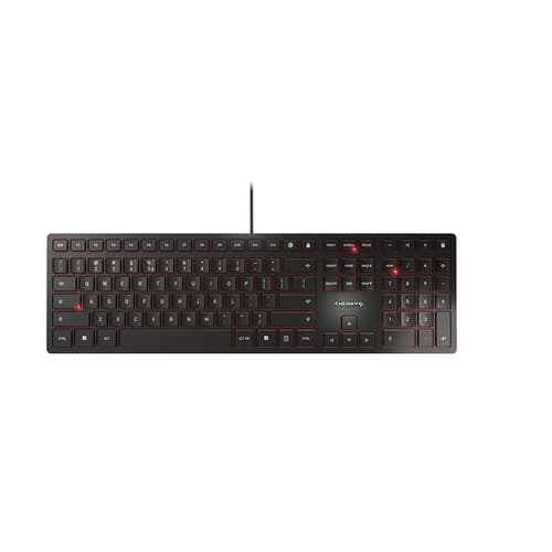 CHERRY KC 6000 SLIM Teclado - QWERTY - Negro