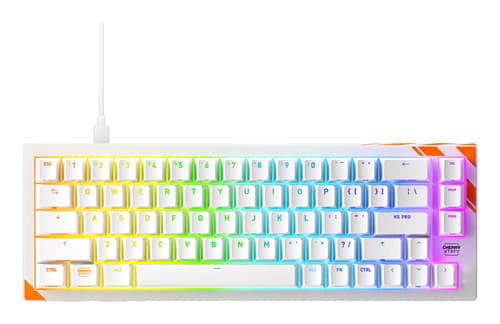 Xtrfy K5 Pro TMR Kompakttastatur - Kabelgebunden - Weiß
