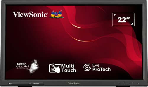 LED touch monitor TD2223 22INCH Full HD 250 nits, resp 5ms, incl 2x2W speakers infra-rood touch