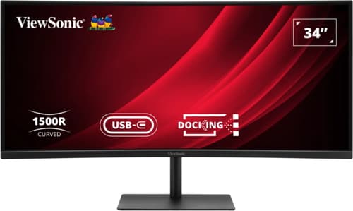 LED monitor VG3419C-2 curved 2K 21:9 300 nits, resp 3,5ms, incl 2x2W speakers 120Hz 100% sRGB, USB-C 96W (docking monitor)