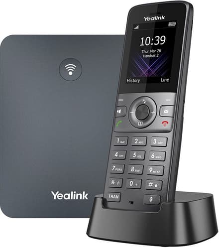 W74P Dect-handset - 1.8 inch TFT Color screen - Bluetooth