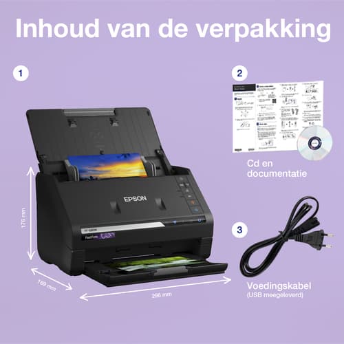 Epson FastFoto FF-680W Sheet-Fed Scanner