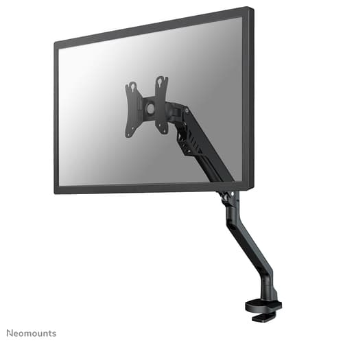 Einzelner Monitorarm - 10-32 Zoll - 2-8 kg - Gasfeder - 180 Grad -Stop - Topfix - Schwarz
