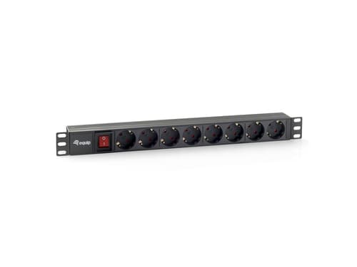 Unidad de distribución eléctrica de 8 enchufes