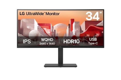 Monitor IPS Ultra Ancho 34" LG BA75QE