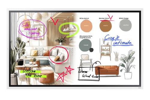 WMFX Series - Flip Pro - 65 inch Touch - 4K Ultra HD Interactive Display - 12/7