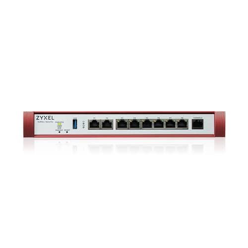 USG FLEX 200 H - User-definable ports with 2 2.5G & - 6 1G - USB with 1 YR Entry Defense Pack