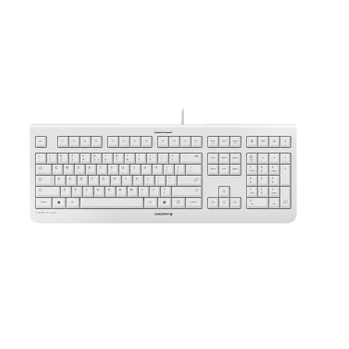 CHERRY KC 1000 Keyboard - Corded - QWERTY - Gray
