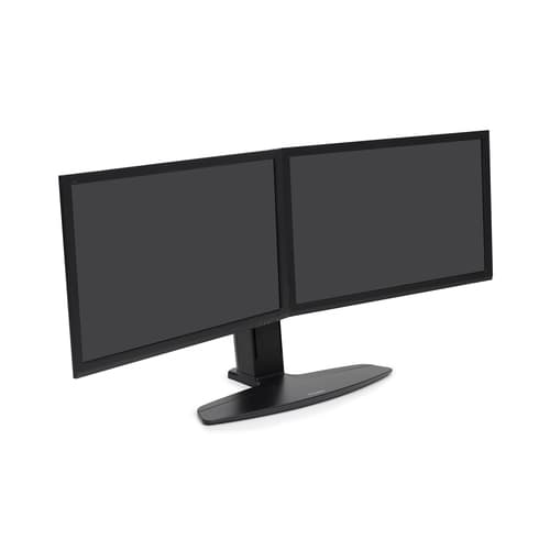 Neo-Flex - Dual LCD Monitor Lift Stand - Two Monitor Mount - Max. 24 inch screen - Black