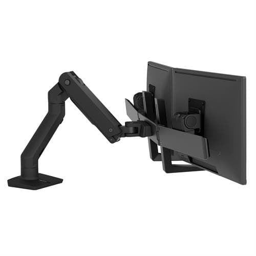 HX Desk Dual Monitor Arm - Two Monitor Mount - Max. 32 inch screen - Matte Black