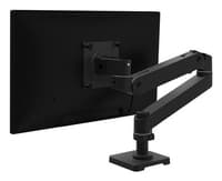 LX Pro Desk Monitor Arm - Single Monitor Mount - Max. 34 inch screen - Black