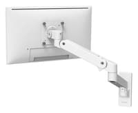 LX Pro Wall Monitor Arm - Single Monitor Mount - Max. 34 inch screen - White
