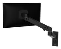 LX Pro Wall Monitor Arm - Single Monitor Mount - Max. 34 inch screen - Black
