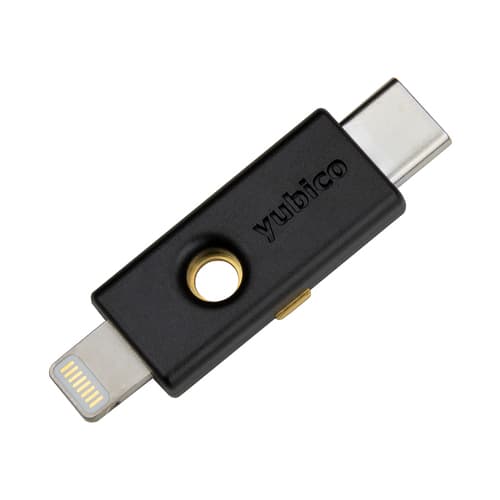 YubiKey 5Ci - Negro - USB-C - Lightning