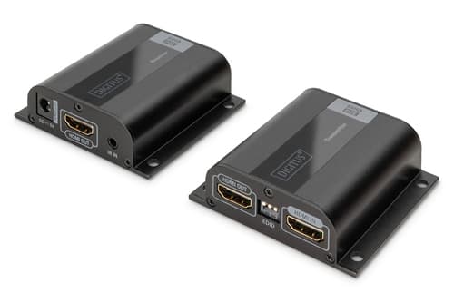 Ensemble d'extension HDMI - 50 m via câble réseau (CAT 6/6a/7) - EDID - 1x sortie HDMI boucle - FHD - 1080p