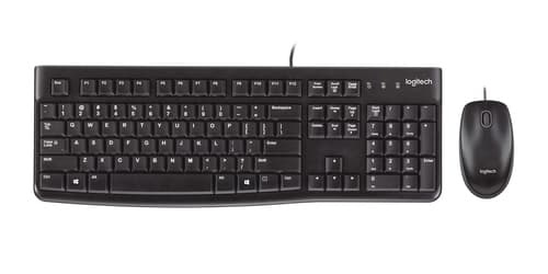 MK120 Wired Keyboard and Mouse Combo - QWERTY US