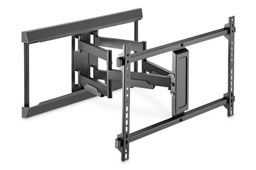 Vollbewegliche TV-Wandhalterung - 37-80 Zoll - Max. 60 kg - Schwarz