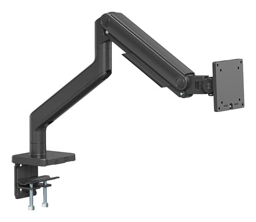 Einzelner Monitorhalter - 49 Zoll - Max. Gewicht 20 kg - Mechanische Feder - VESA 75 x 75 - 100 x 100 - Schwarz