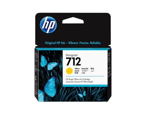 712 29ml Yellow DesignJet Ink Cartridge (3ED69A)