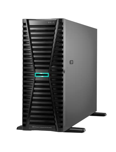 ProLiant Compute ML350 Gen12 - Tower - Intel Xeon 6505P 2.2GHz - 64GB RAM - 2x 960GB SSD - 2x 1000W PSU - 4U