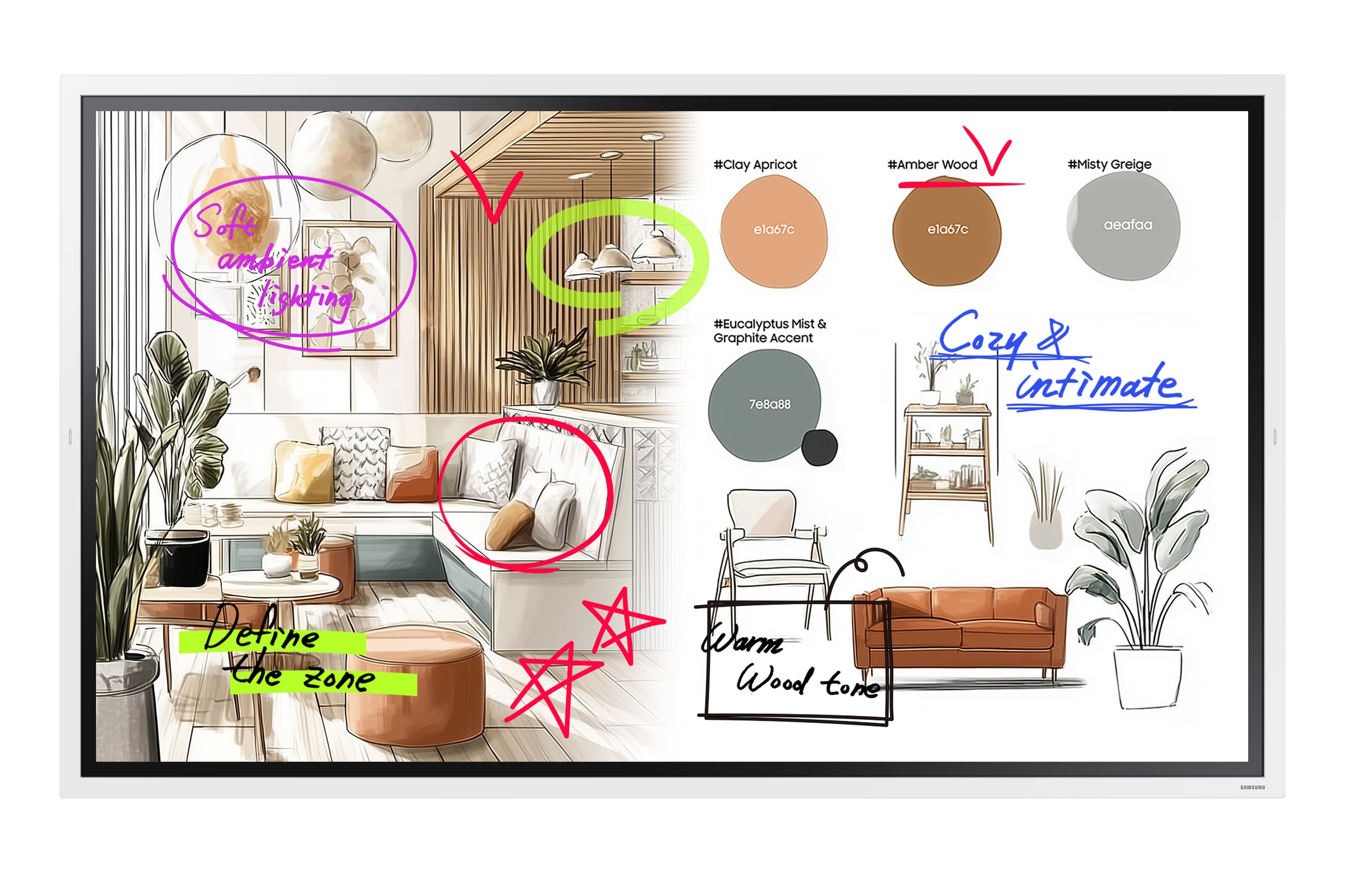 Samsung Flip Pro 65" 4K Ultra HD Interactive Display
