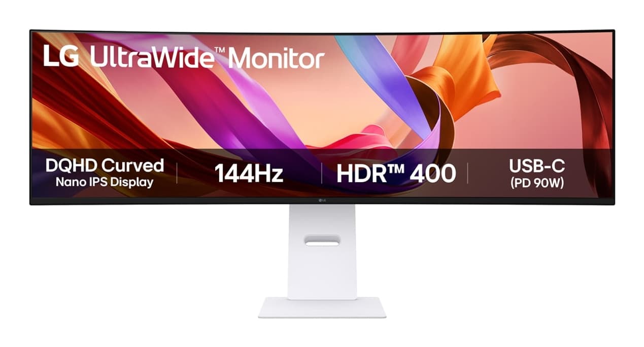 LG 49U950A-W.AEU 49" Curved UltraWide Nano IPS LED Monitor