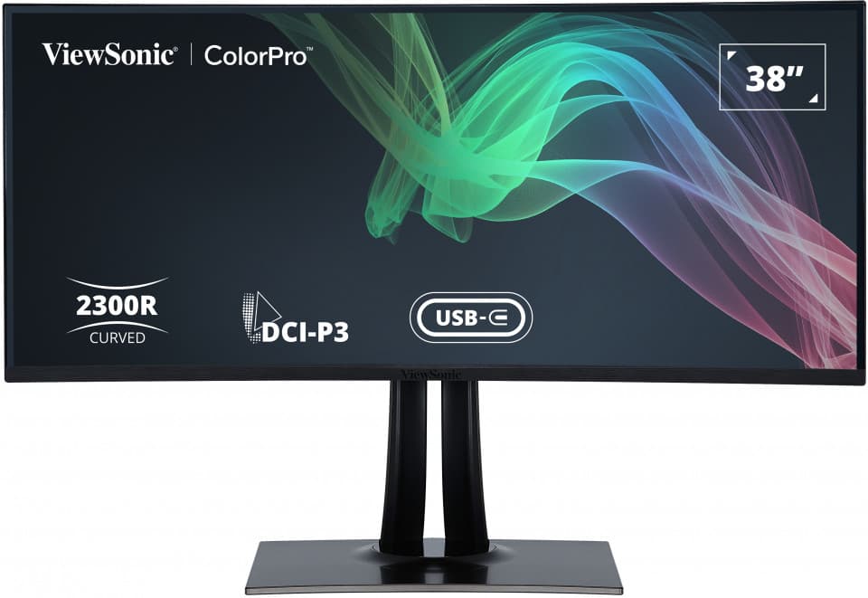 Viewsonic VP3881A 38" Curved WQHD+ LED Monitor