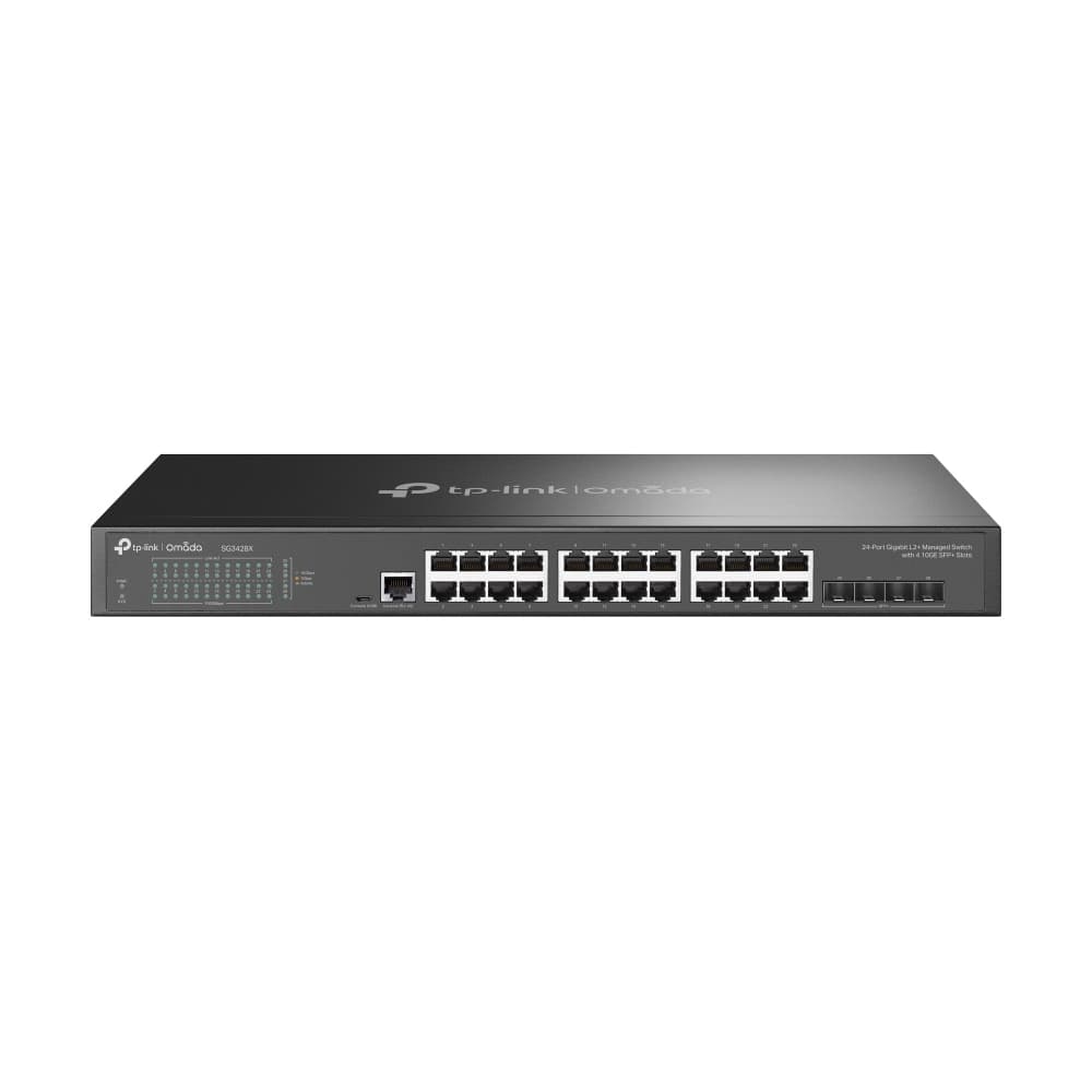 TP-Link Omada SG3428X 24-Port Gigabit L2+ Switch Géré avec 4 SFP+ 10GE