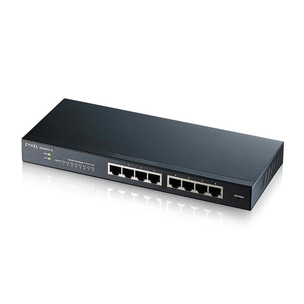 8-Port Smart Managed Gigabit Switch