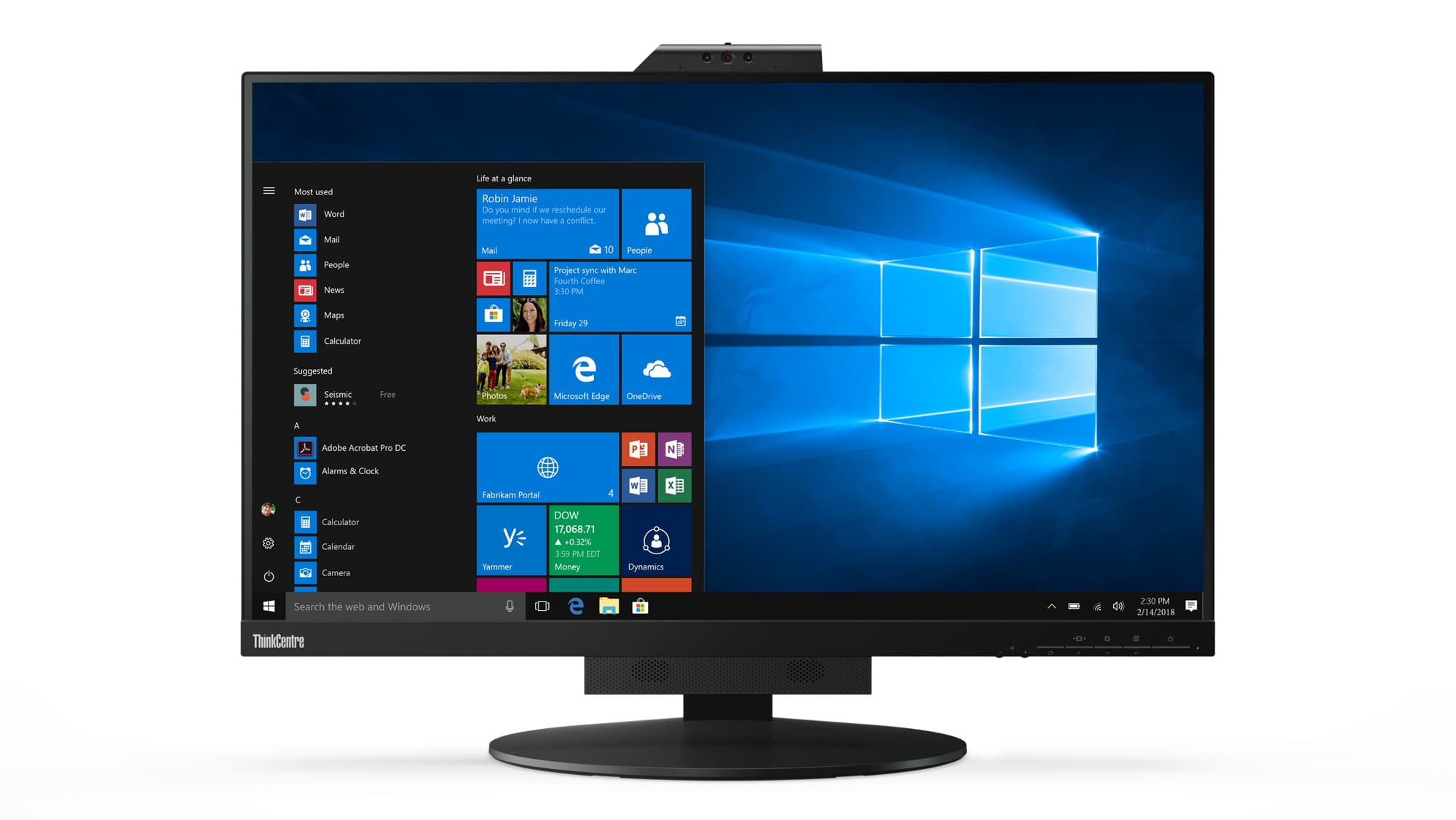 ThinkCentre Tiny-in-One 27 Monitor