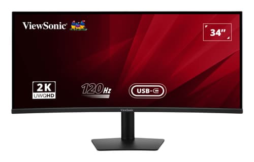 LED monitor VA3420C 34 inch - 3440x1440- 21:9 - 300 nits - resp 1ms -incl 2x 2,5W speakers USB-C 96W