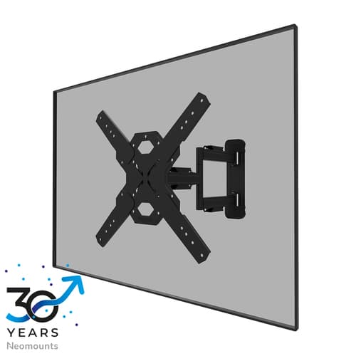 Full Motion Wall Mount for 32-65 inch Screens - Black