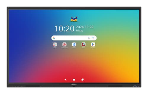 ViewBoard 41 serie touchscreen 86INCH UHD, Android 16 EDLA, IR 450 nits, 2x20W + sub 15W + 8 array mic, 3 x USB-C 8/128GB, 8-core C